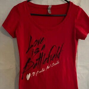 Ladies Next Level Pat Benetar Tee L